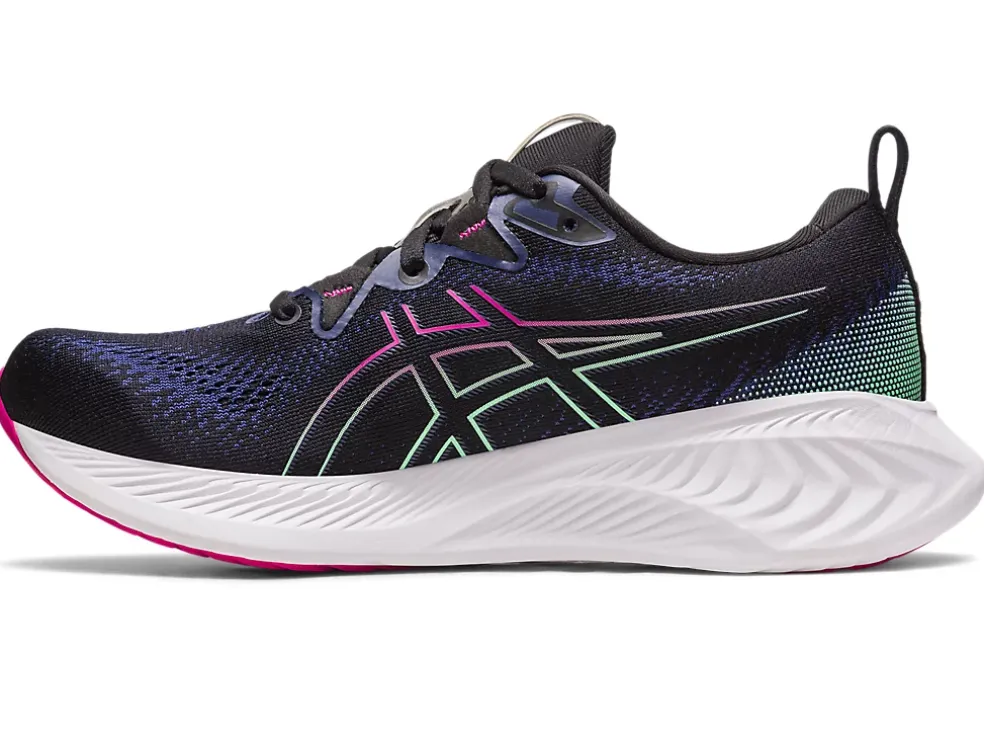 Cheap ASICS GEL-CUMULUS 25 Black/Pink Rave