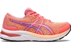 Flash Sale ASICS GEL-CUMULUS 24 GRADE SCHOOL Papaya/Dusty Purple