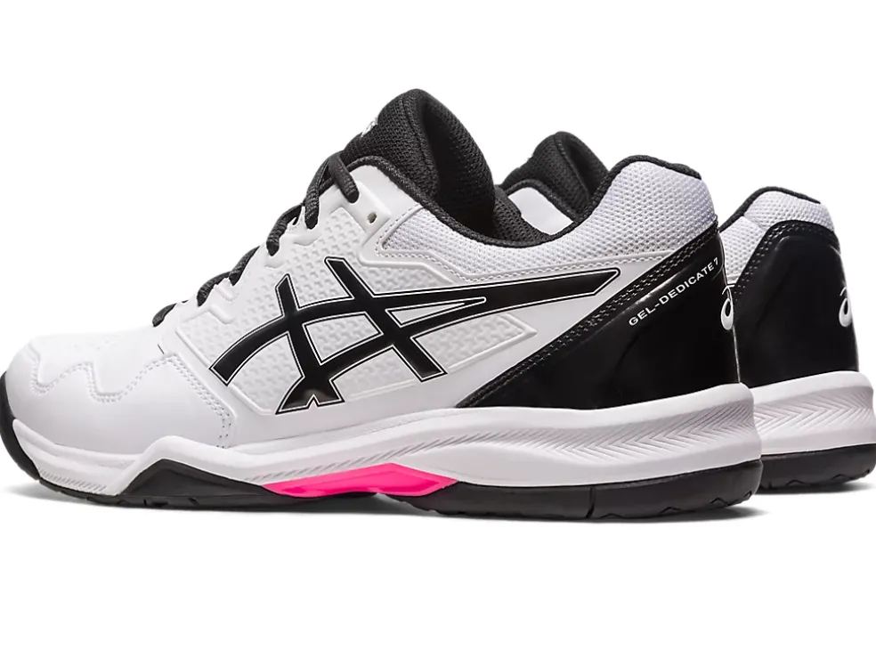 Cheap ASICS GEL-DEDICATE 7 White/Hot Pink