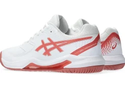 Shop ASICS GEL-DEDICATE 8 White/Light Garnet