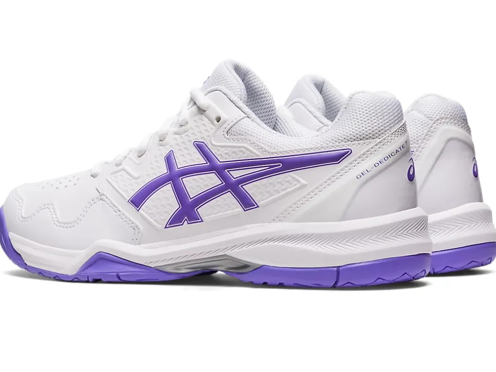 New ASICS GEL-DEDICATE 7 White/Amethyst