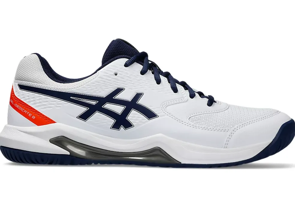 Best ASICS GEL-DEDICATE 8 White/Blue Expanse