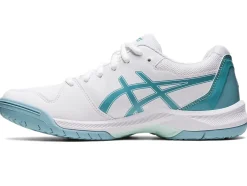 Discount ASICS GEL-DEDICATE 7 White/Smoke Blue