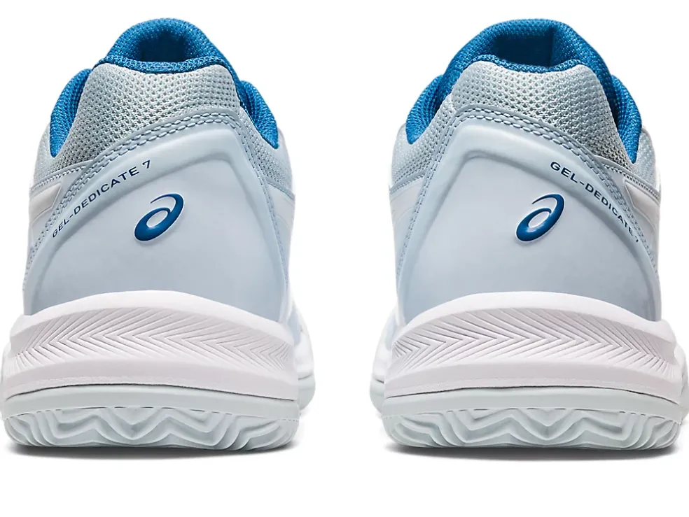 Best ASICS GEL-DEDICATE 7 CLAY Sky/White