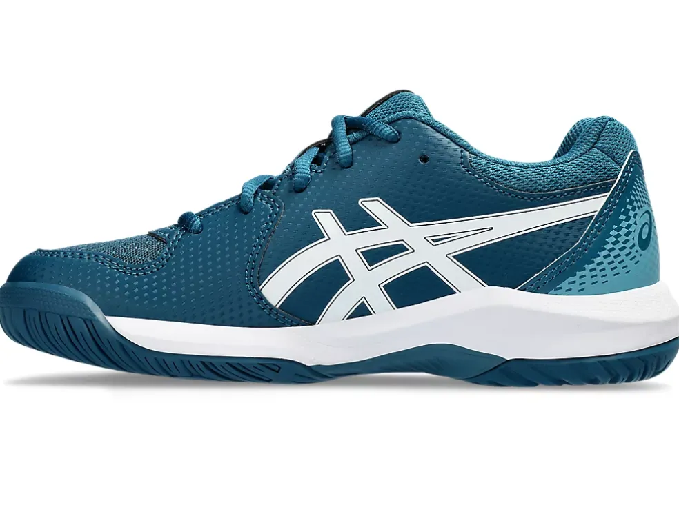 Shop ASICS GEL-DEDICATE 8 GRADE SCHOOL Restful Teal/White