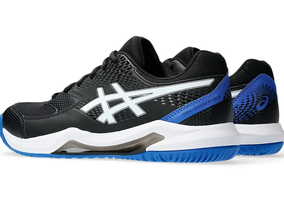 Outlet ASICS GEL-DEDICATE 8 WIDE Black/Tuna Blue