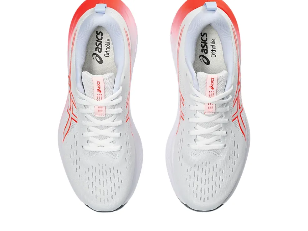 Clearance ASICS GEL-EXCITE 10 White/Sunrise Red