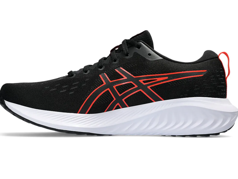 Hot ASICS GEL-EXCITE 10 EXTRA WIDE Black/True Red