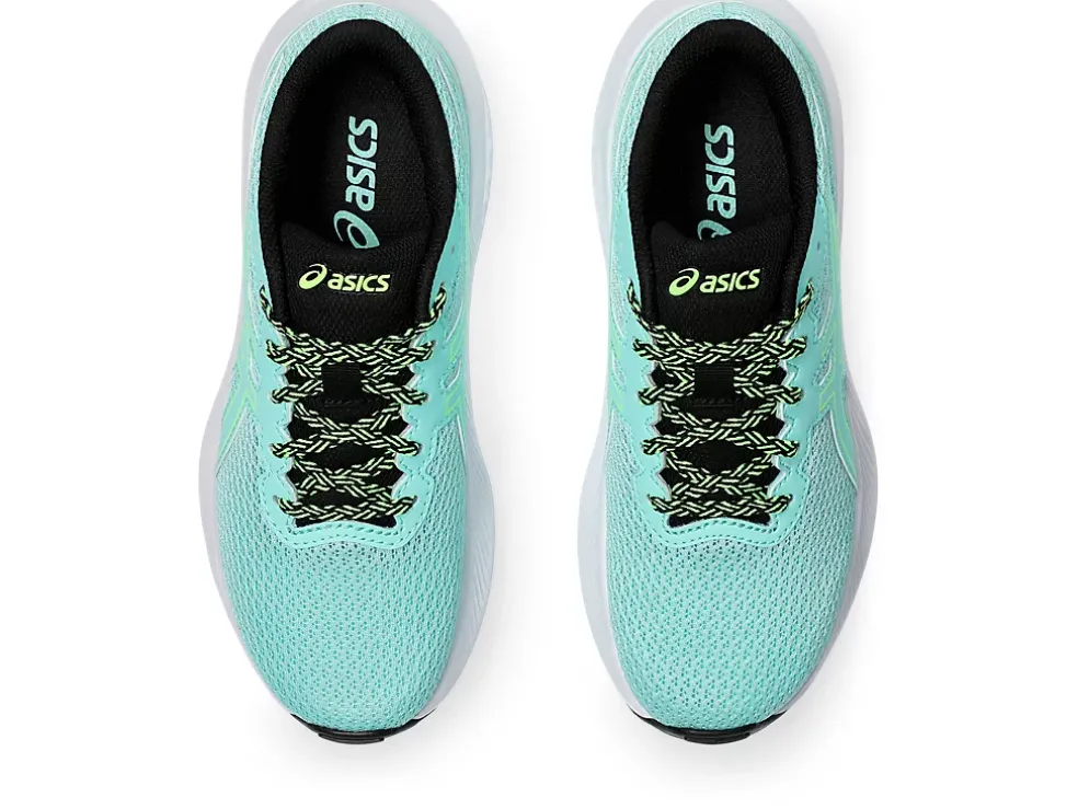 Discount ASICS GEL-EXCITE 10 GRADE SCHOOL Illuminate Mint/Lime Burst