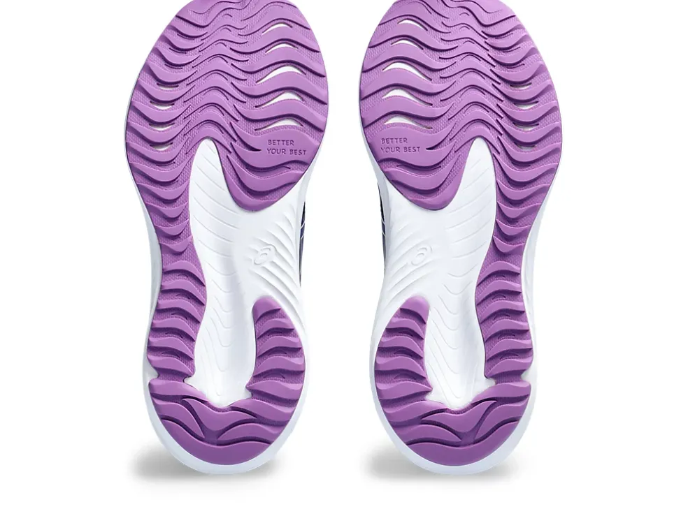 Discount ASICS GEL-EXCITE 10 GRADE SCHOOL Eggplant/Glow Yellow