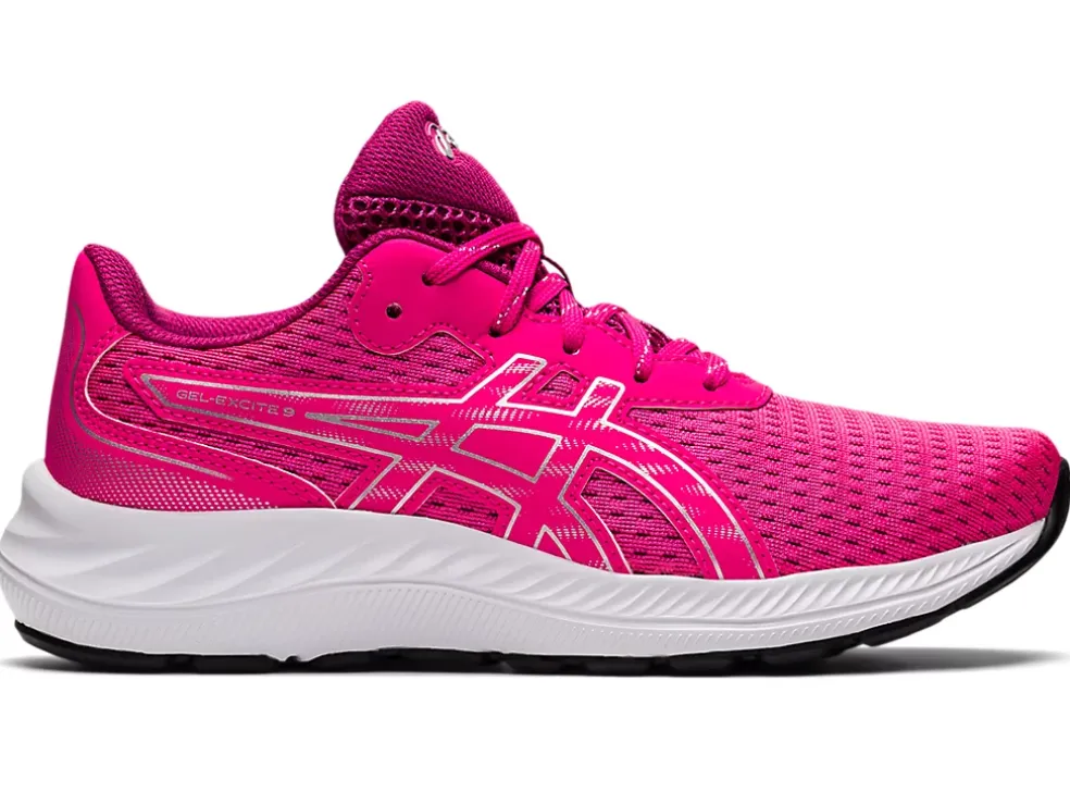Outlet ASICS GEL-EXCITE 9 GRADE SCHOOL Pink Glo/Pure Silver