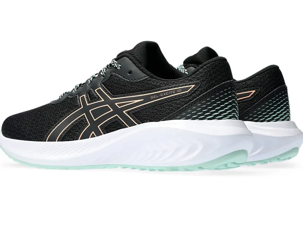 Cheap ASICS GEL-EXCITE 10 GRADE SCHOOL Black/Bright Sunstone