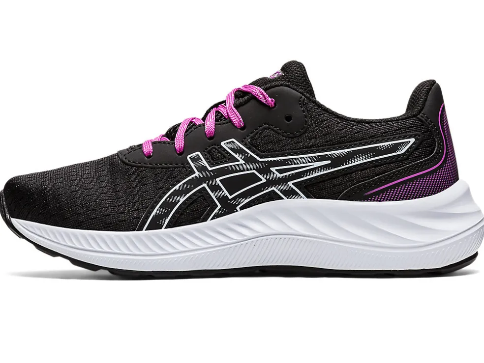 Store ASICS GEL-EXCITE 9 GRADE SCHOOL Black/Soft Sky