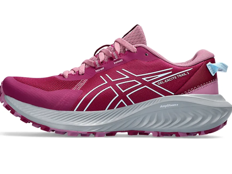 Cheap ASICS GEL-EXCITE TRAIL 2 Blackberry/Light Blue