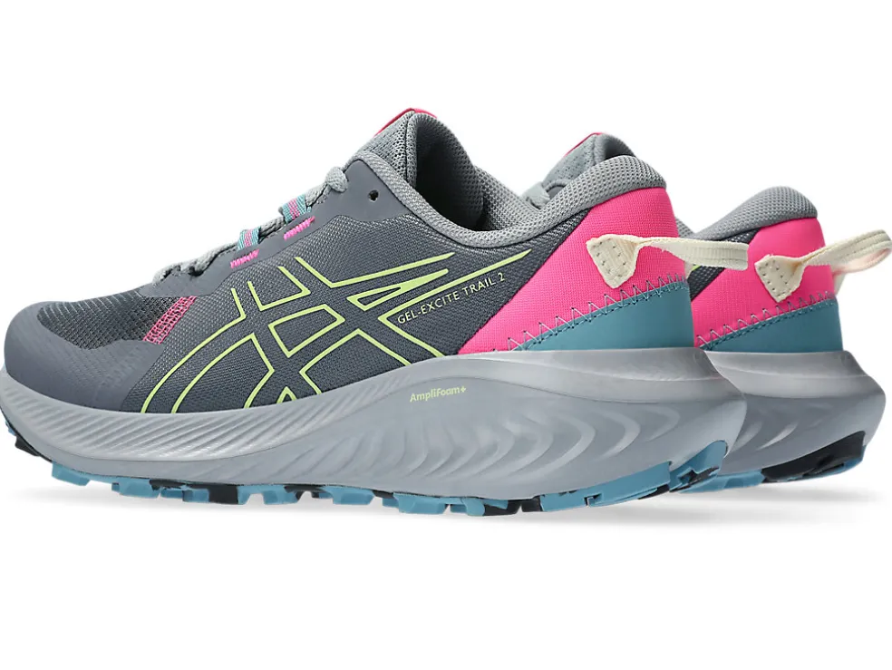 Sale ASICS GEL-EXCITE TRAIL 2 Metropolis/Lime Green