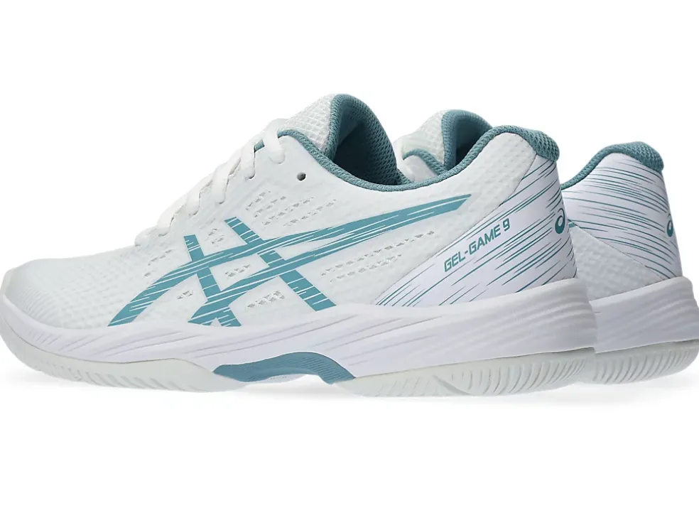 Discount ASICS GEL-GAME 9 White/Gris Blue
