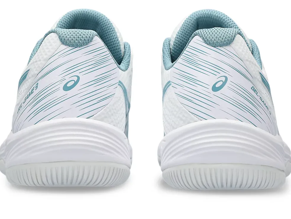 Discount ASICS GEL-GAME 9 White/Gris Blue