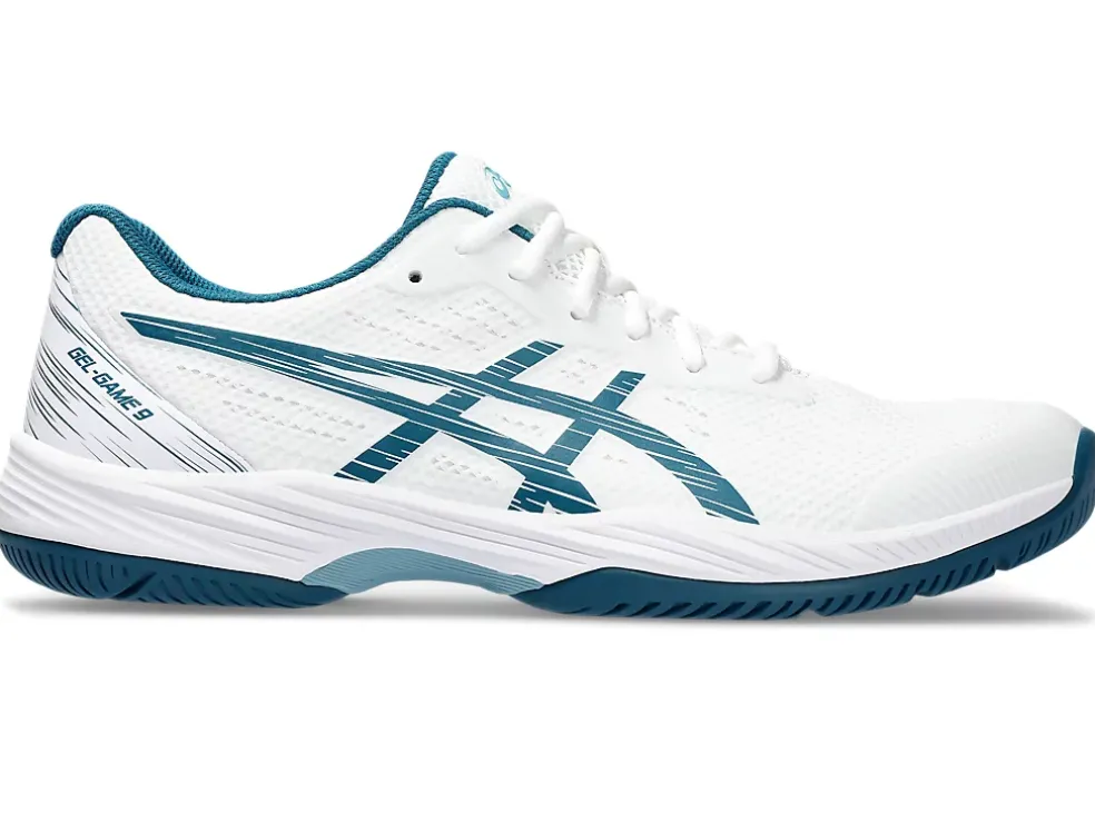 New ASICS GEL-GAME 9 White/Restful Teal