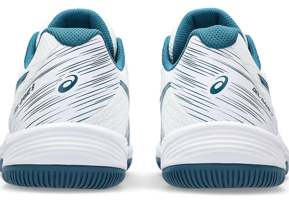 New ASICS GEL-GAME 9 White/Restful Teal