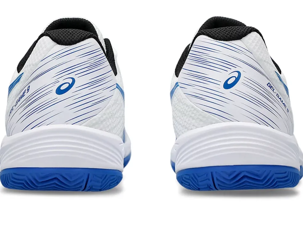 Sale ASICS GEL-GAME 9 CLAY/OC White/Tuna Blue