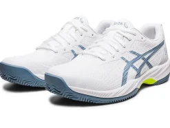 New ASICS GEL-GAME 9 CLAY/OC White/Steel Blue