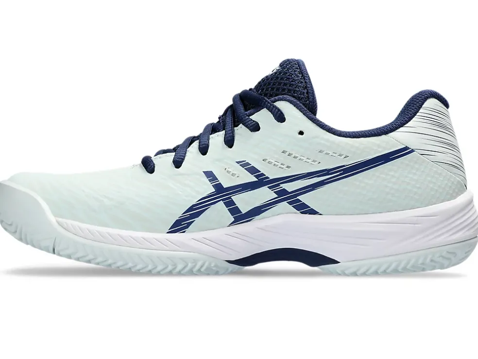 Discount ASICS GEL-GAME 9 CLAY/OC Pale Mint/Blue Expanse