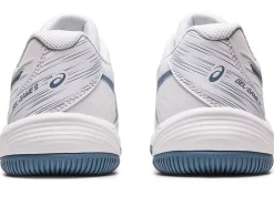 Clearance ASICS GEL-GAME 9 GRADE SCHOOL White/Steel Blue