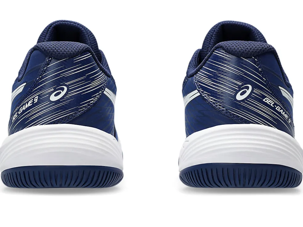 Clearance ASICS GEL-GAME 9 GRADE SCHOOL Blue Expanse/White