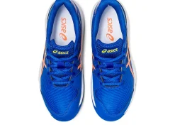 Shop ASICS GEL-GAME 9 GRADE SCHOOL Tuna Blue/Sun Peach