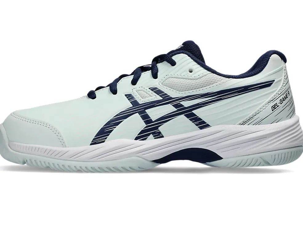 Clearance ASICS GEL-GAME 9 GRADE SCHOOL Pale Mint/Blue Expanse