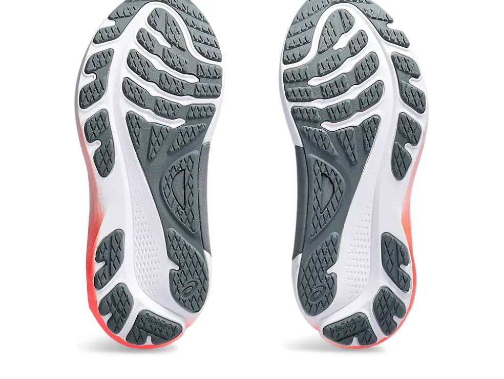 Best ASICS GEL-KAYANO 30 White/Sunrise Red