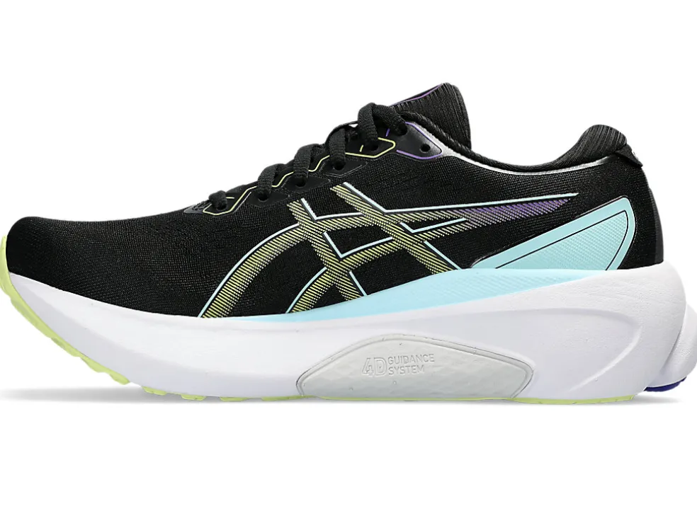 Best ASICS GEL-KAYANO 30 Black/Glow Yellow