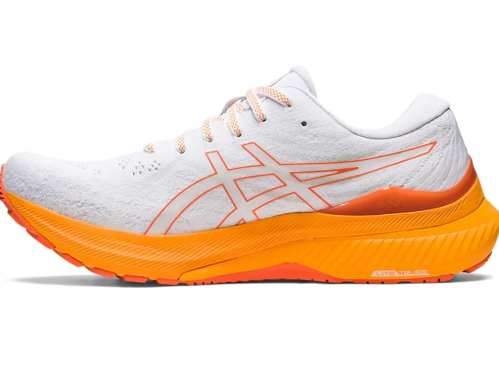 Best ASICS GEL-KAYANO 29 White/Nova Orange