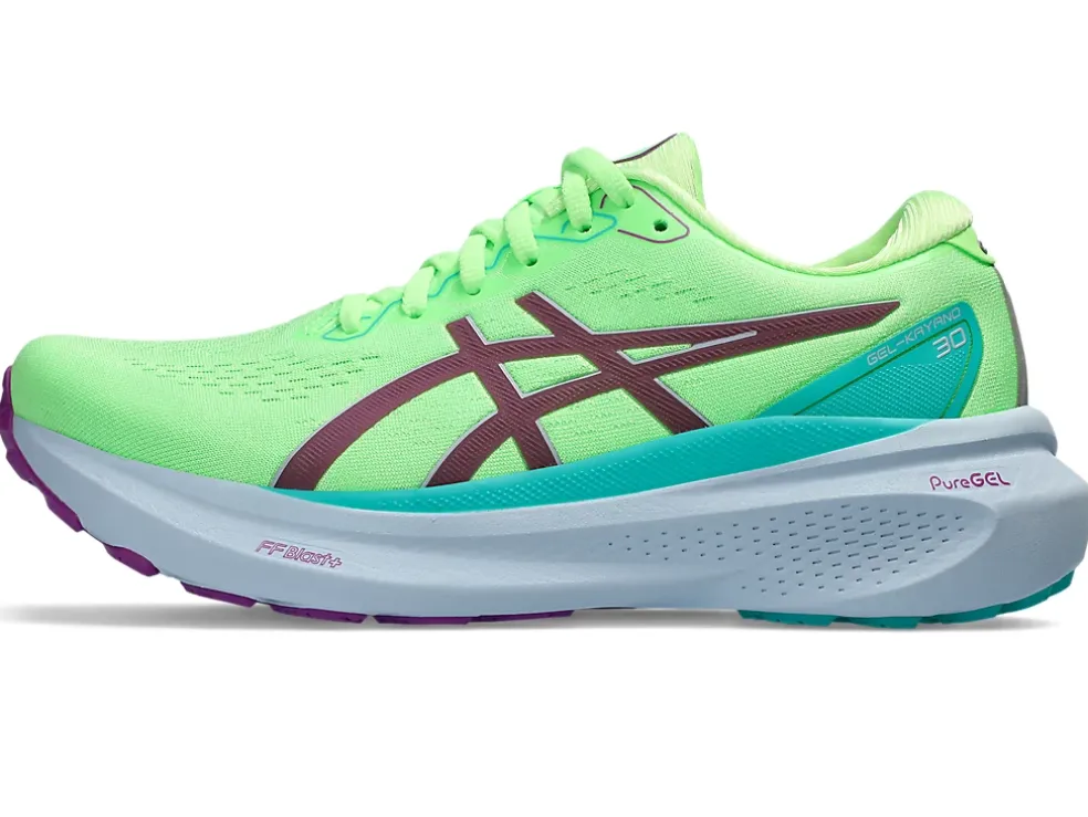 New ASICS GEL-KAYANO 30 LITE-SHOW Lite Show/Illuminate Green