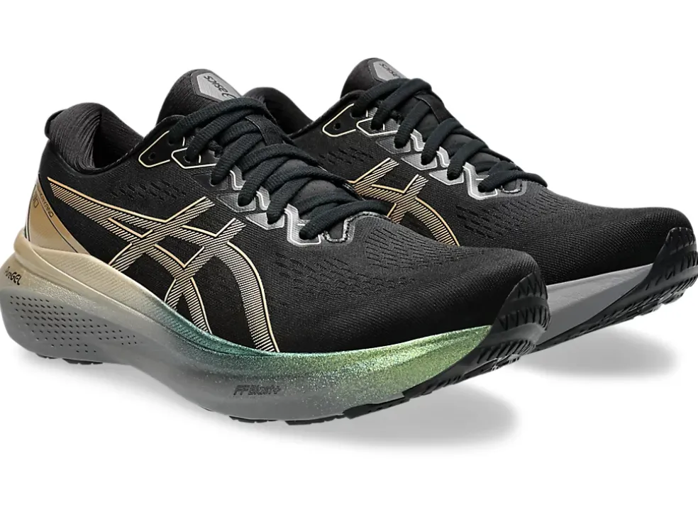 Outlet ASICS GEL-KAYANO 30 PLATINUM Black/Champagne