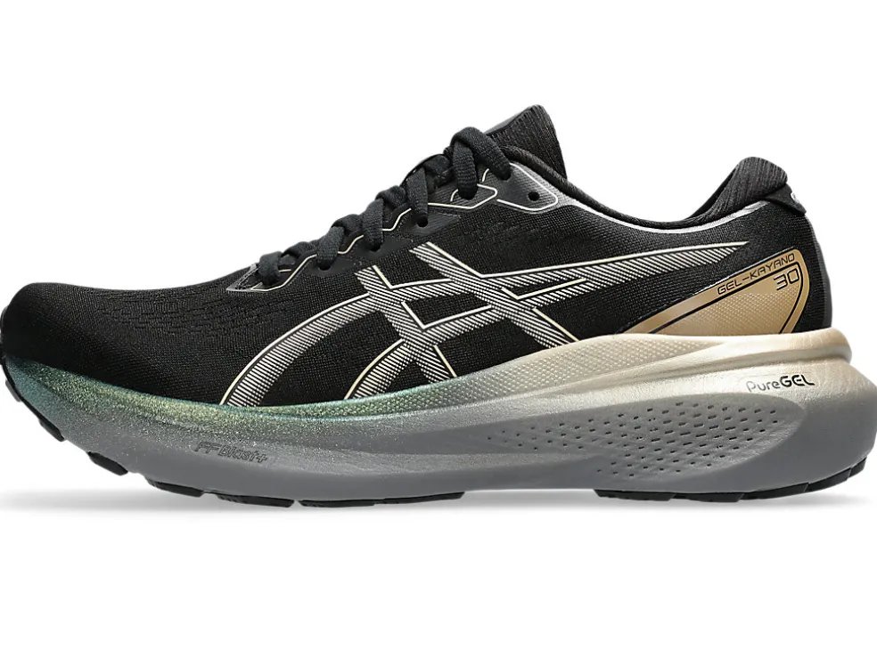 Outlet ASICS GEL-KAYANO 30 PLATINUM Black/Champagne