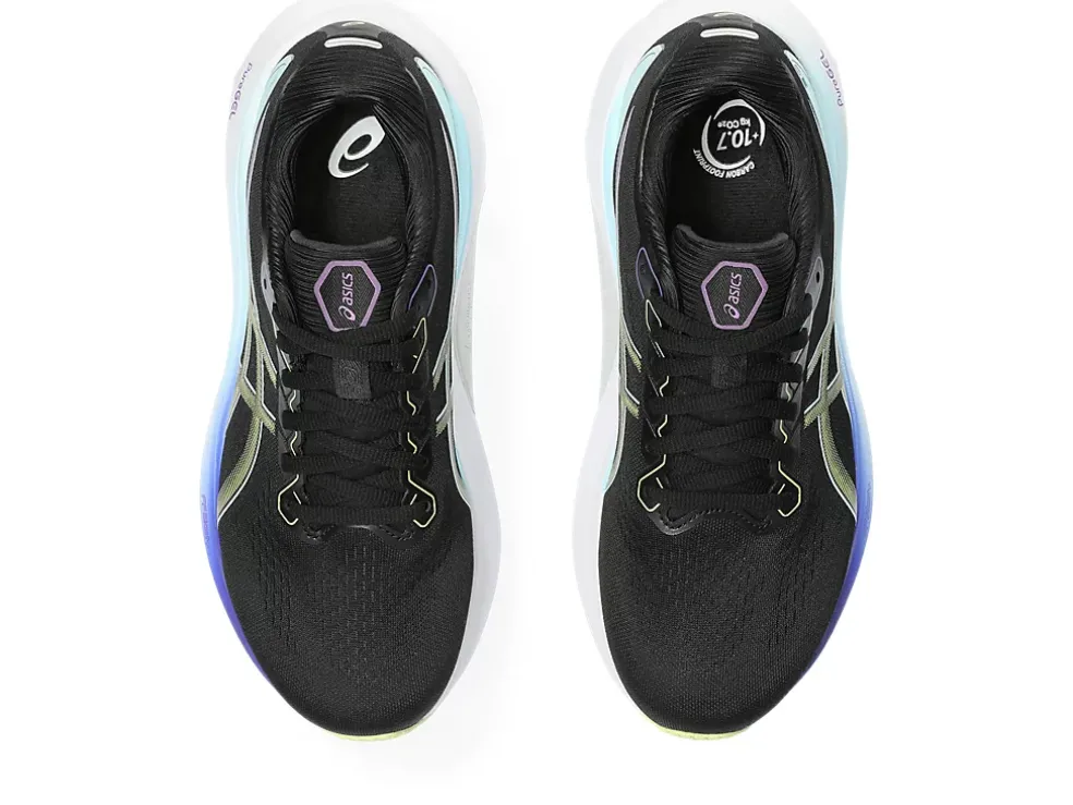 Best ASICS GEL-KAYANO 30 WIDE Black/Glow Yellow