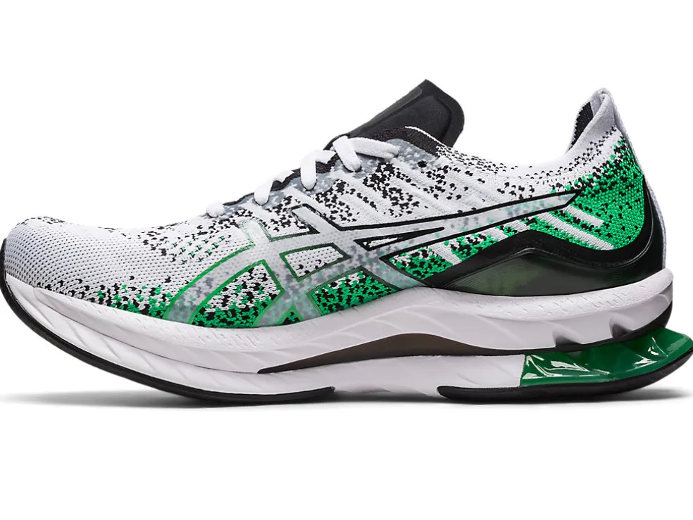 Discount ASICS GEL-KINSEI BLAST White/Cilantro