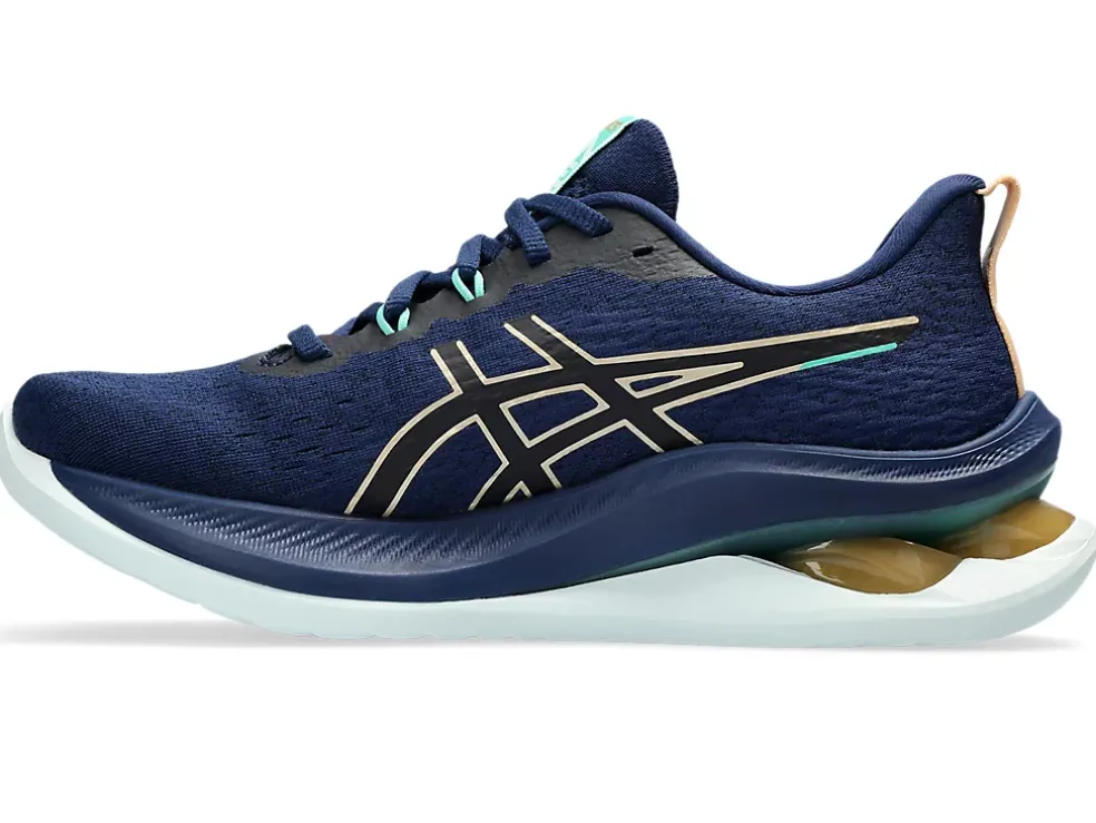 Online ASICS GEL-KINSEI MAX Blue Expanse/Champagne