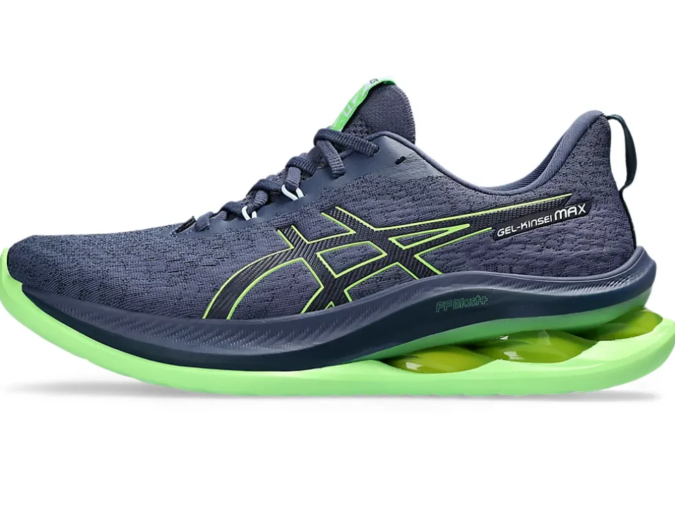 Online ASICS GEL-KINSEI MAX Thunder Blue/Electric Lime