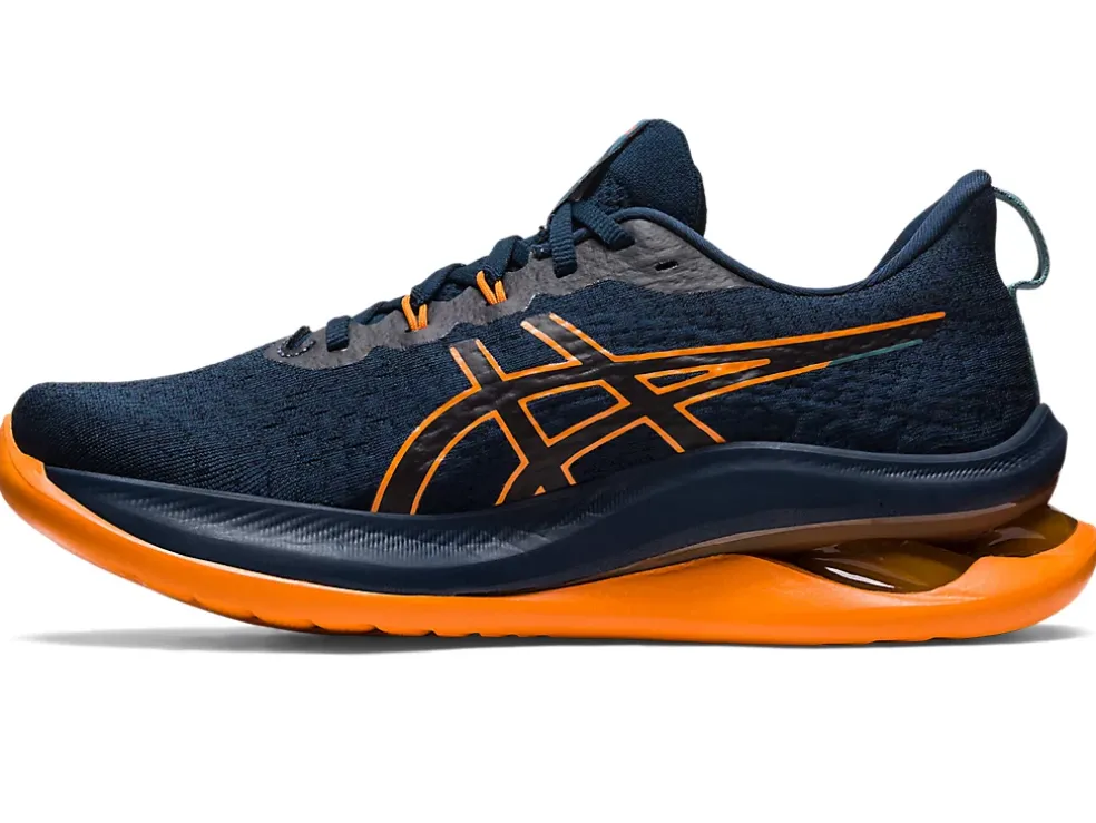 Online ASICS GEL-KINSEI MAX French Blue/Bright Orange