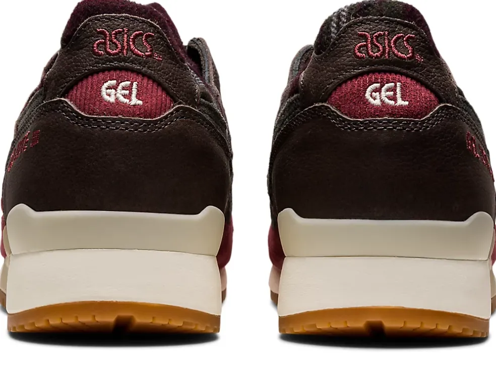 Cheap ASICS GEL-LYTE III OG Brisket Red/Obsidian Grey