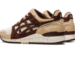 New ASICS GEL-LYTE III OG Cream/Dark Brown
