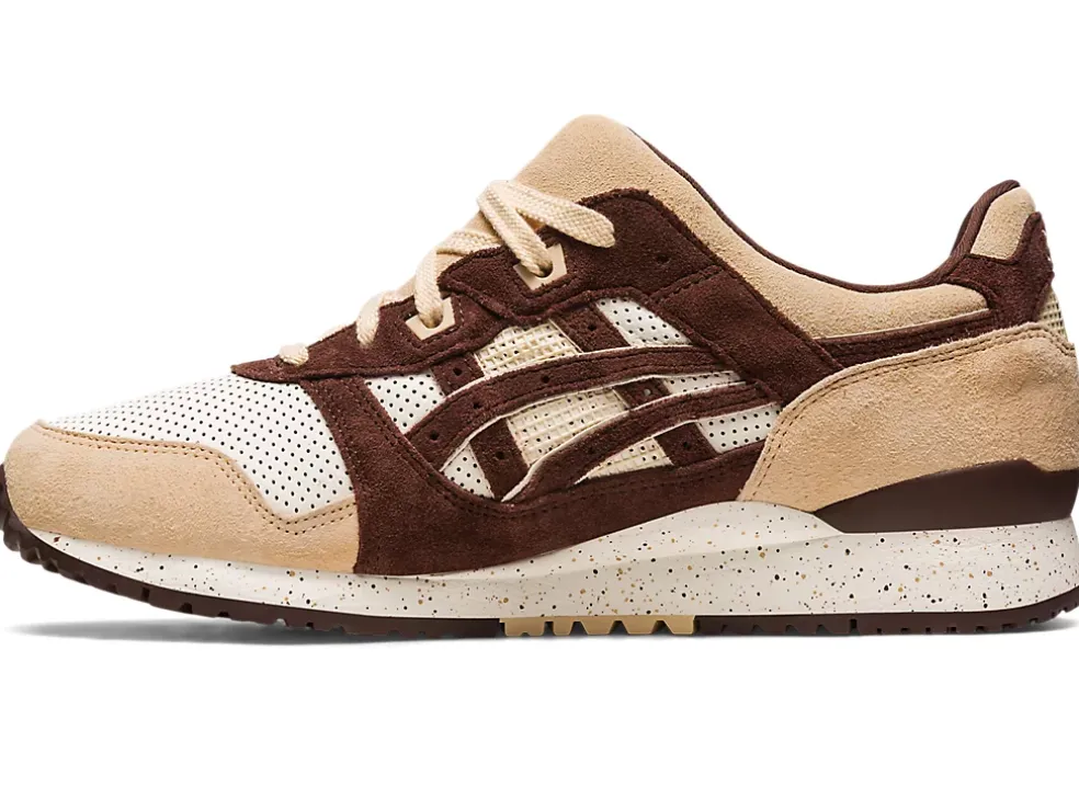 New ASICS GEL-LYTE III OG Cream/Dark Brown