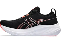Shop ASICS GEL-NIMBUS 26 Black/True Red
