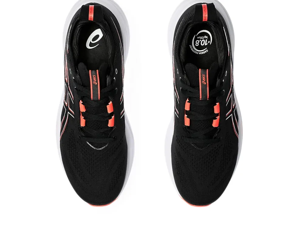 Shop ASICS GEL-NIMBUS 26 Black/True Red