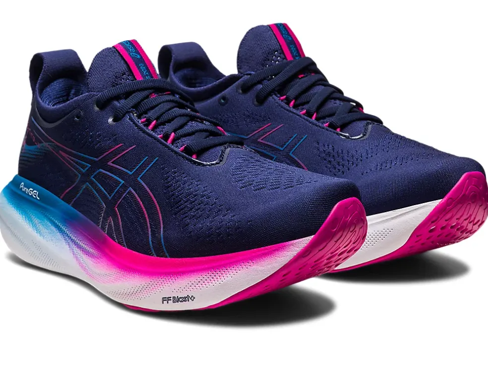Best ASICS GEL-NIMBUS 25 Indigo Blue/Pink Rave