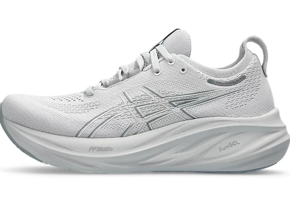 Cheap ASICS GEL-NIMBUS 26 Concrete/Pure Silver