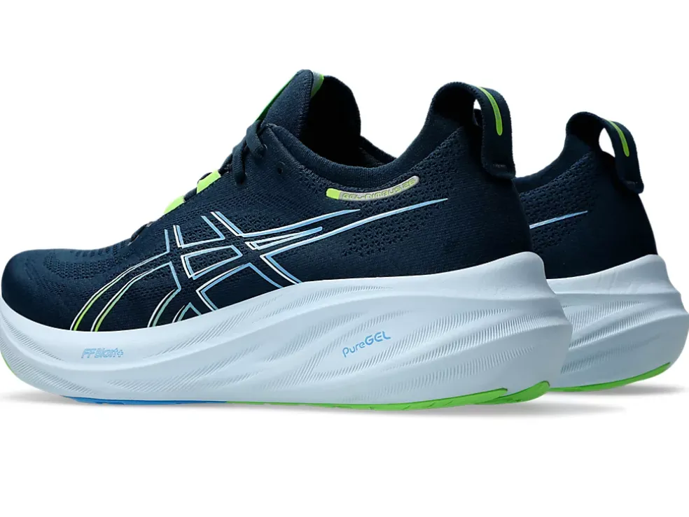 Outlet ASICS GEL-NIMBUS 26 French Blue/Electric Lime