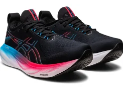 Flash Sale ASICS GEL-NIMBUS 25 Black/Electric Red